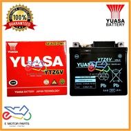 YTZ6 BATTERY YUASA YTZ6 YTZ6V 12V 5Ah/10HRS MAINTENANCE FREE VRLA MF SEALED BATTERY BATERI HONDA RS1