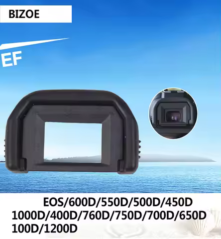 BIZOE EF Camera Rubber Eyecup Eyepiece Viewfinder for Canon EOS 400D 450D 500D 550D 300D 350D 1000D 
