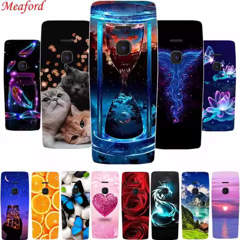 For Nokia 8210 4G Phone Case Clear Transparent Edge TPU Silicone Soft Back Cover Case For Nokia 8210
