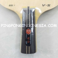 729 V-5 Penhold -Kayu Pingpong V5 Professional Carbon Blade Friendship