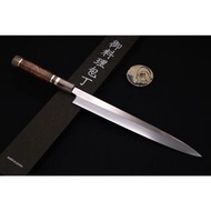 🇯🇵🔥中川作 鏡面柳刃 手工鍛打 300mm VG10 花梨柄 三銀卷 雙白水牛 日本高級廚刀