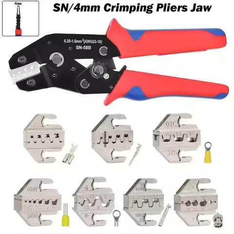 New SN-2546B 02C SN Crimping Pliers Jaw 06WF 2549 03H 48B 58B Crimping Pliers Jaws Crimping Terminal