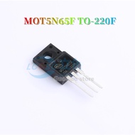 5pcs MOT5N65F TO-220F 5N65F TO220F 5A/650V MOSFET Transistor New Original