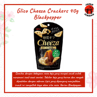 Glico Cheeza Crackers 40g Snack Crispy Cheese Flavor - Biskuit Original Japan