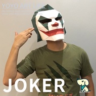 GMR Art G1 Paper Model Christmas Funny Clown Headgear Handmade diy Paper Model Full Face Mask Shoppi