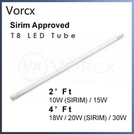 LED T8 Tube 2 Feet / 4 Feet 1 Carton