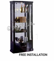 Q 10 (2 Options)- Hall Cabinet / Living Room Display Cabinet / Book Cabinet / Display Cabinet / Busi