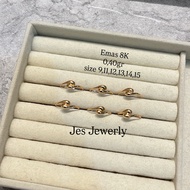 8K CE37 Jes Jewelry Two-Piece Ring