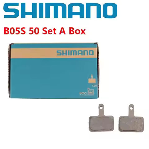 Shimano B05S Brake Pads 50Pairs With Original Box Disc Brake Pads Resin Fit BR-MT200/M395/M375/M365/