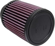 K&N Universal Clamp-On Air Intake Filter: High Performance, Premium, Washable, Replacement Air Filte