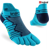 INJINJI ULTRA RUN MIDWEIGHT NoShow PACIFIC BLUE Running Socks Hide The Joint
