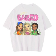 Patternmerch "bratz baked" Oversized T-shirt | Vintage T-shirt | Cartoon cartoon