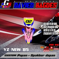 NEWEST DECAL STICKER START NUMBER BOARD AND FRONT REAR FENDER RMZ.KLX KTM YZ VEGA NEWEST BGS YZ NEW 