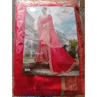 SAREE CHIFFON BERSULAM BENANG EMAS