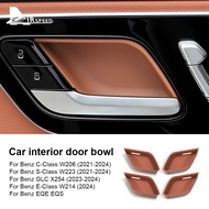 Mercedes-Benz 2021-2024 W206 W233 Interior Door Trim Bowl Decorative Sticker Interior Trim Pattern M