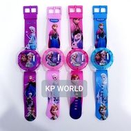 🔥🔥READY STOCK🔥🔥 FROZEN PROJECTOR KIDS WATCH/ JAM BUDAK
