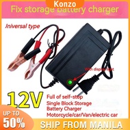 12 Volts for Motorcycle Battery Charger Shining Battery Charger 12v Heavy Duty with Pulse Repair Function