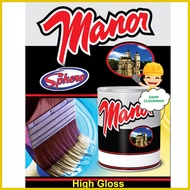 ❥ ▤ ✅ Clearance Sale Manor Hi-Gloss Black Quick Drying Enamel 1 Liter Sphero QDE Dry Alkyd Wood or