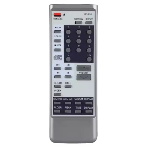 Remote Control For Denon Player RC253 DCD790 DCD810 DCD815 DCD830 DCD1460 DCD1560 DCD1650 DCD2560 DC