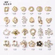 Nail Accessories Camellia Nail Decorations Bees Sparkling Diamond Accessories Flower Decorations Nai