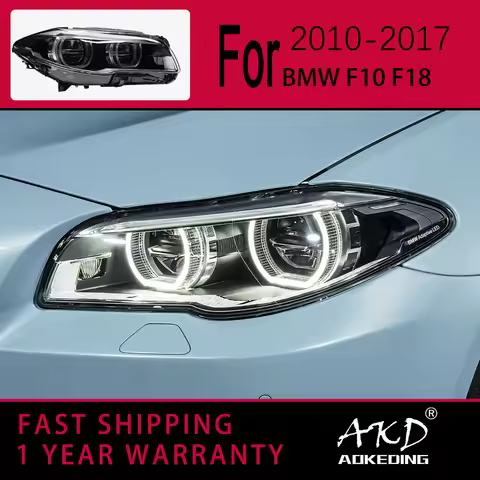 Car Lights for BMW F10 F18 5 series LED Headlight 2010-2017 525I 530I Head Lamp Drl Projector Lens A