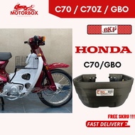 𝟭𝟬𝟬% 𝗢𝗥𝗜𝗚𝗜𝗡𝗔𝗟 BKP BAKUL HONDA C70 GBO OLD C 70 FIRST MODEL C70Z PLASTIC PVC MOTOR FRONT BASKET DEPAN