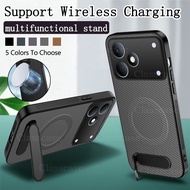 realme Note 80 2026 Casing For realme Note 80 70 60 80x 70T 60x Note80 Carbon Fiber Pattern Fold Sta