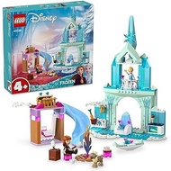 LEGO Disney Princess Elsa's Ice Plate Toy Present Block Boys Girls Children 4 Years Old 5 Years Old 6 Years Old Elsa Anna Frozen Frozen Castle Pretend Play 43238 [Direct from Japan]