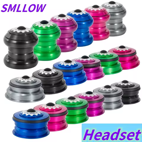 Dino Bicycle Headset 34mm 44mm 44-56mm CNC 11/8"-11/2" Sealed Bearing Straight Tapered Tube Fork ste