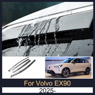 Door Visor For Volvo EX90 2025- Rain Visor Rain Guards Window Visors Deflector Acrylic Window Visors