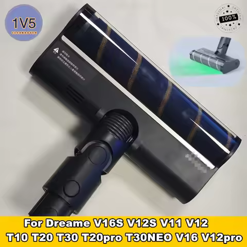 Original Roller Brush With Green LED For Dreame V16S V12 V12S T10 T20 T30 T20pro T30NEO V16 Dust Sof