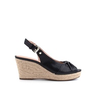 GEOX Ladies D Soleil B Wedges - Black D25N7B-000TU-C9999S2