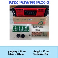 BOS POWER AMPLIFIER PCX-3 3u box power 3 u PCX3 PCX