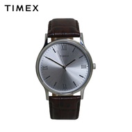 Timex  Analog Brown Leather Analog Quartz Watch For Men TW00NTD14E CLASSICS