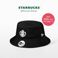 Starbucks New Era Black Bucket Hat หมวกสตาร์บัคส์ A11154417