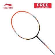 LI-NING WINDSTORM 72 BADMINTON RACQUET - BLACK/ORANGE/WHITE - AYPR038-4