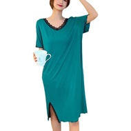 【Ready stock】cj womens spwear large size with sexy cleavage and V-collar neck suitable for summer an