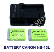 NB-13L \ NB13L แบตเตอรี่ \ แท่นชาร์จ \ แบตเตอรี่พร้อมแท่นชาร์จสำหรับกล้องแคนนอน Battery \ Charger \ 