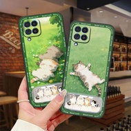 Back Cover Fashion Design Phone Case For Samsung Galaxy F62/M62/SM-E625F Silicone Dirt-resistant 3D 