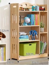 ONE - 簡約客廳兒童書櫃(升級款-四層85cm)