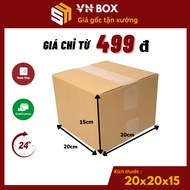 ❥ADEQUATE❥ 20x20x15 Combo Of 100 Carton Packing Boxes, Shipping Wrapping Paper Boxes Cod - VN Box