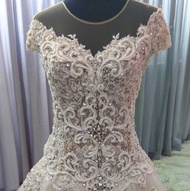 Wedding Dress Full Swarovski / Gaun Pengantin