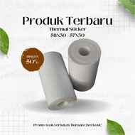 57X30 58X30 LABEL STICKER & MINI THERMAL PAPER BLUETOOTH PRINTER 58MM X 5 METERS