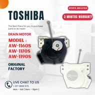 (ORIGINAL FACTORY) AW-1160S , AW-1170S , AW-1190S Toshiba Washing Machine drain motor drain coil AW-