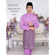 [NEW] BAJU MELAYU | BAJU MELAYU PESAK | BAJU MELAYU CEKAK MUSANG (LILAC)
