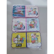 KARTU UNDANGAN ULTAH TEMA BT21 1 PACK / UNDANGAN ULANG TAHUN TEMA