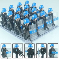 lego toy Lego Vivi and the Riot Team UN Building Block Minifigure City Reloaded SWAT Police Minifigu