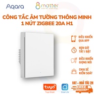 Aqara Smart Wall Switch - 1 Button - Zigbee - 20A - H1 - 1 for 1