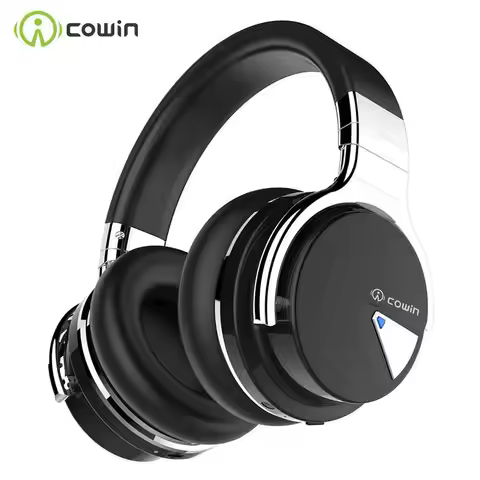 COWIN E7[Upgraded] Active Noise Cancelling Wireless Bluetooth Headphones Deep Bass Bluetooth 5.0 Hea