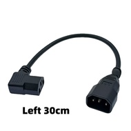 AC Power Extension Cord IEC320 C13 to C14 Plug Power Supply Cord For DJ Studio Lights UPS PDU PC Com